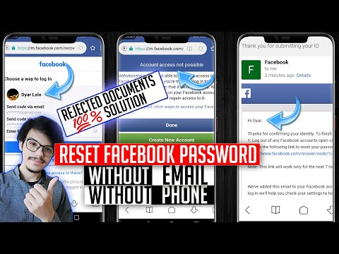 Reset Facebook Password Without Email and Phone Number | Recover Facebook Password | English | 2025