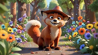 Fuzzy Fox Finds a Hat | Playful Animal Song for Kids | Nursery Rhymes and Toddler Learning