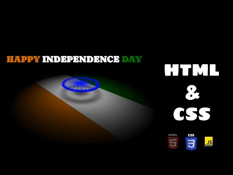 Happy Independence Day 🇮🇳🫡 | HTML, CSS & JS | Learn CSS in Fun Way | @codeDynasty-O95