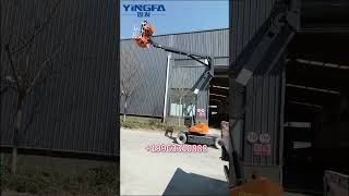 50s Demo | Articulating Boom Lift in Action – Safe High-Altitude Work Platform