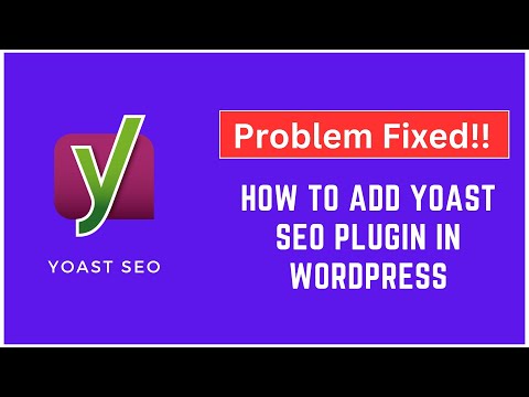 How to install Yoast SEO plugin in WordPress Website