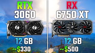 NVIDIA RTX 3060 vs RX 6750 XT | Test in 7 Games
