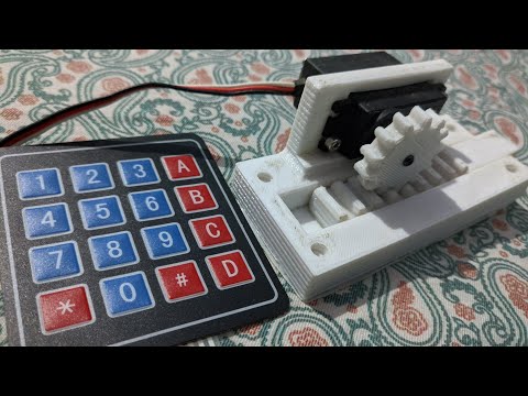 how to make a door lock / arduino project