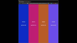 Ugly random color palette generator in JavaScript