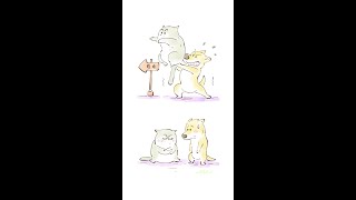 狗狗：都說了讓你少吃點吧 #畫畫#狗狗#治癒系 #搞笑 #貓咪