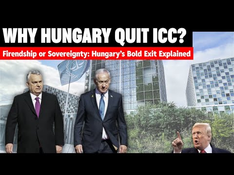 Hungary QUITS International Criminal Court During Netanyahu Visit! ⚖️ Hungary’s Bold Exit Explained!