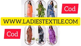 Alija Kafiya Vol 2 Cotton Dress Material | Pakistani Suits | Embroidery Dress | Designer Suits |2022