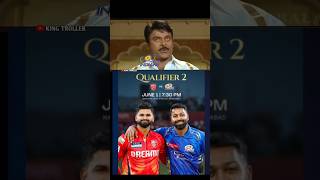 MI Into Qualifire 2 💥👏 #mi #rcb #iplmemes #kohli #hardik #pbks