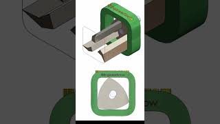 Square drilling hole Mechanism  #engineering #engineer #mechanicalengineerinterview