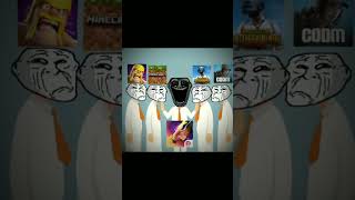 Pubg,ClashofClans,Minecraft,Callofduty V/S FreeFire #garena #freefire #darkff #youtubeshorts #viral