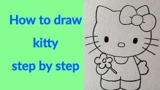 CAT DRAWING | KITTY DRAWING | #shorts #drawforfun  #drawingshorts #howtodraw  #drawingforkids