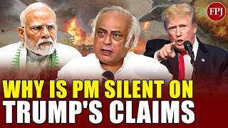 Jairam Ramesh Questions PM Modi's Silence on Trump's Indo-Pak War Claims | Opposition Seeks Answers