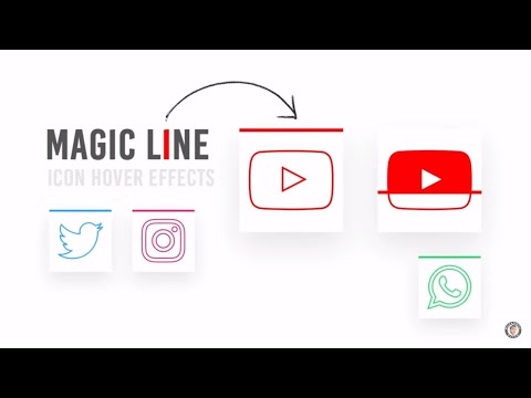 magic icon hover effect | No JavaScript