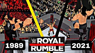 Royal Rumble winners 1988 to 2022 🥳#specialnewyearvideo 🥰🥰