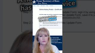 Notary Update Your Digital Certificate with Texas SOS