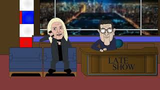 Pam Bondi Talks About The Epstein Client List on the Late Show With Stephen Colbert #pambondi