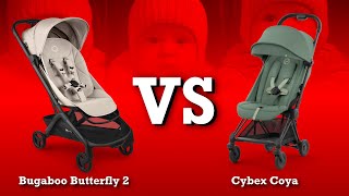 Bugaboo Butterfly 2 vs Cybex Coya：メカニズム、快適性、使用感