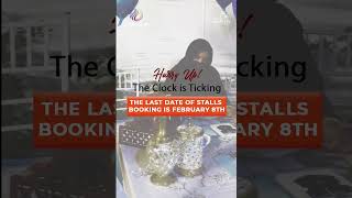 Last Date of Stall Bookings