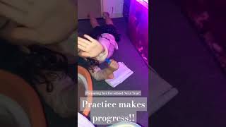 Preparing for School #schoolprep #schoolpreparation #preschoolers #babygirl #learningisfun #name