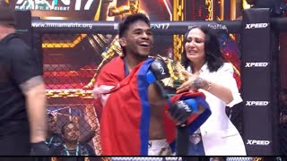 MFN 17- Matrix Fight Night #mmafighter @Rabindra_Dhant_MMAFighter  VS Chungreng Koren #mm #history 