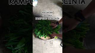 PANEN || masak KANGKUNG #dirumahaja #masak #shorts