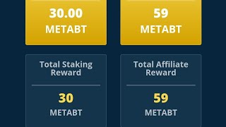 Metabt deposit at Btsmart...