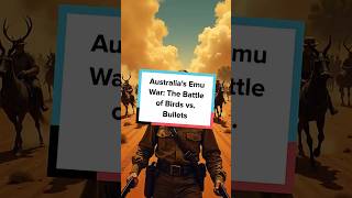 Australia's Emu War: The Battle of Birds vs. Bullets