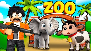 Hiding As ANIMALS in ZOO Hide and Seek Challenge !!!