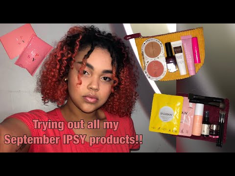 Reviewing My September IPSY Products