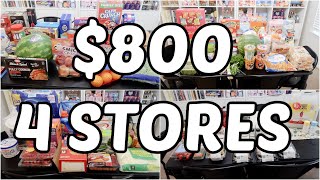 Huge Summer Stock Up Grocery Haul