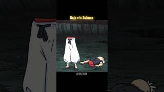 Gojo vs Sukuna 😱 | @Mrkreatboy |#shorts #youtubeshorts #notyourtype #shortvideo