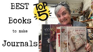 My 5 Favorite Art Journal books | Best books for junk journaling, collage art & mixed media