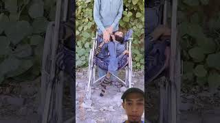 subhanallah💞God bless him💗may Alloh give health and happiness🤲#shorts#video#disability#godblessyou