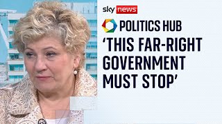 'There’s going to be no Palestine left to recognise’ says Emily Thornberry