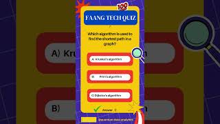 FAANG TECH INTERVIEW QUIZ 7
