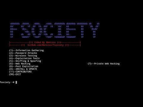 fsociety | mr.roboot pentes tool install | Android | Termux | Nethunter 2019