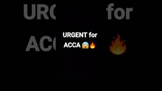 Important for ACCA 2025 ✔️#PW #Shorts #ACCAByPW