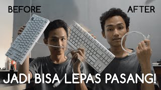 DIY Mod Detachable Mechanical Keyboard!