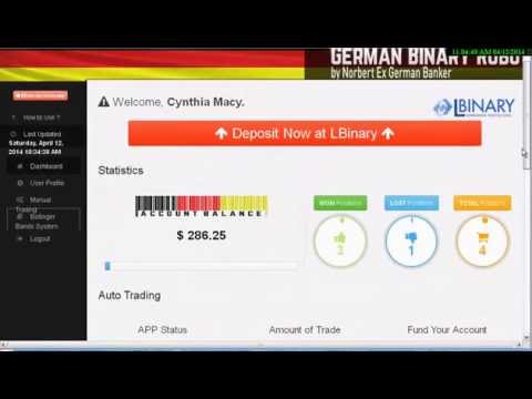 German Binary robot Review - Binary trading !!Binary options trading