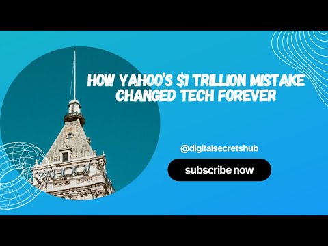 How Yahoo’s $1 Trillion Mistake Changed Tech Forever! #Yahoo #Google #TechHistory #BusinessMistakes