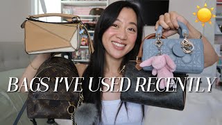 BAG ROUND UP ☀️ BAGS I’VE BEEN LOVING THIS SUMMER ft. Linjer
