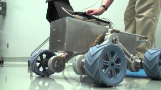 Robotic Lunar Rover Initial Testing