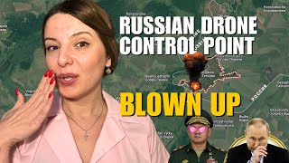 KURSK OPERATION UPDATE: RUSSIAN DRONE COMMAND POST BLOWN UP IN TETKINO Vlog 1034: War in Ukraine