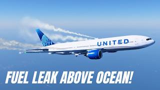 PLANE FUEL LEAK EMERGENCY! What Really Happens When Fuel Runs Out Over The Ocean