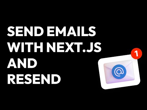 How to Send Emails with Next.js, Resend and Server Actions (QUICK & EASY)