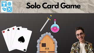THE Rogue-like dungeon crawler. Scoundrel [Solo Card Game Playthrough]
