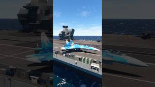 Sukhoi SU-27 Flanker Blue Digit  #microsoftflightsimulator #shorts