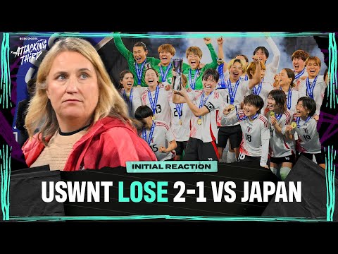 Japan comes out VICTORIOUS against USA side🏆 | USA vs Japan 🇺🇸🇯🇵 | SheBelieves Cup | Attacking Third