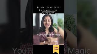 5 NLP techniques that I cannot live without ❤️ |Seema Shenoy Manek | NLP Training in India