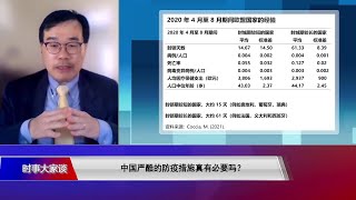 【邱万钧：封城时间长短跟疫情感染率死亡率无关】4/20 #时事大家谈 #精彩点评